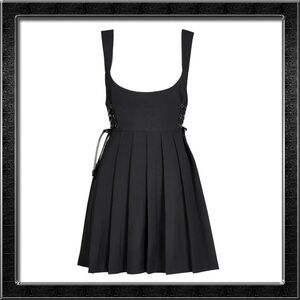Punk Rave Black Corset Skirt